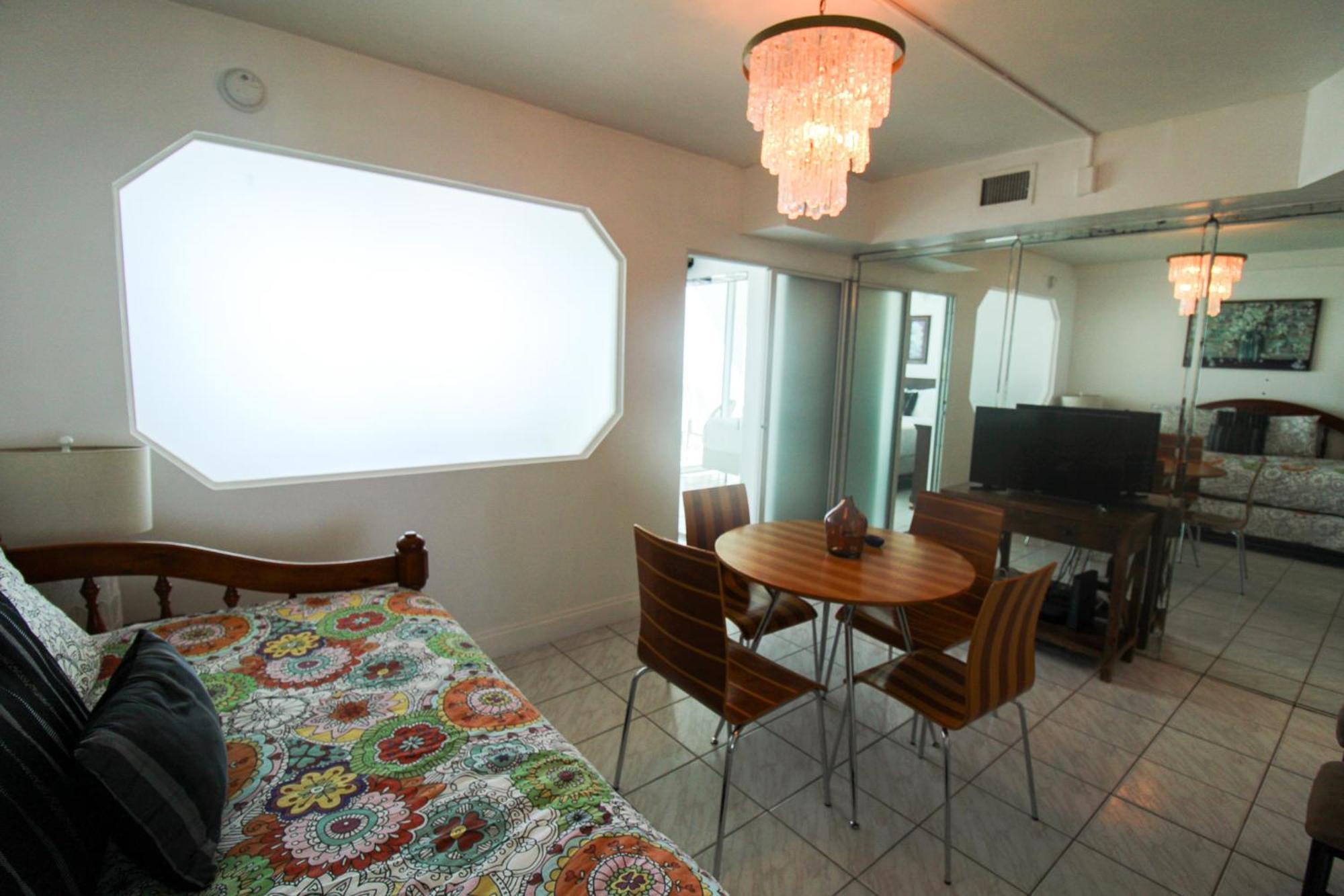 迈阿密海滩Castle 727 Studio With Balcony And Ocean View, Pool, Tennis, Beach Access, Free Parking别墅 外观 照片